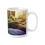 Ceramic White Cup 15oz - Stone Balance (Variant 3)