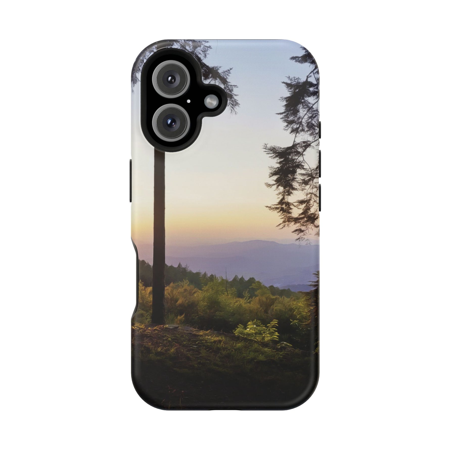 Magnetic Tough Phone Case - Forest Sunset