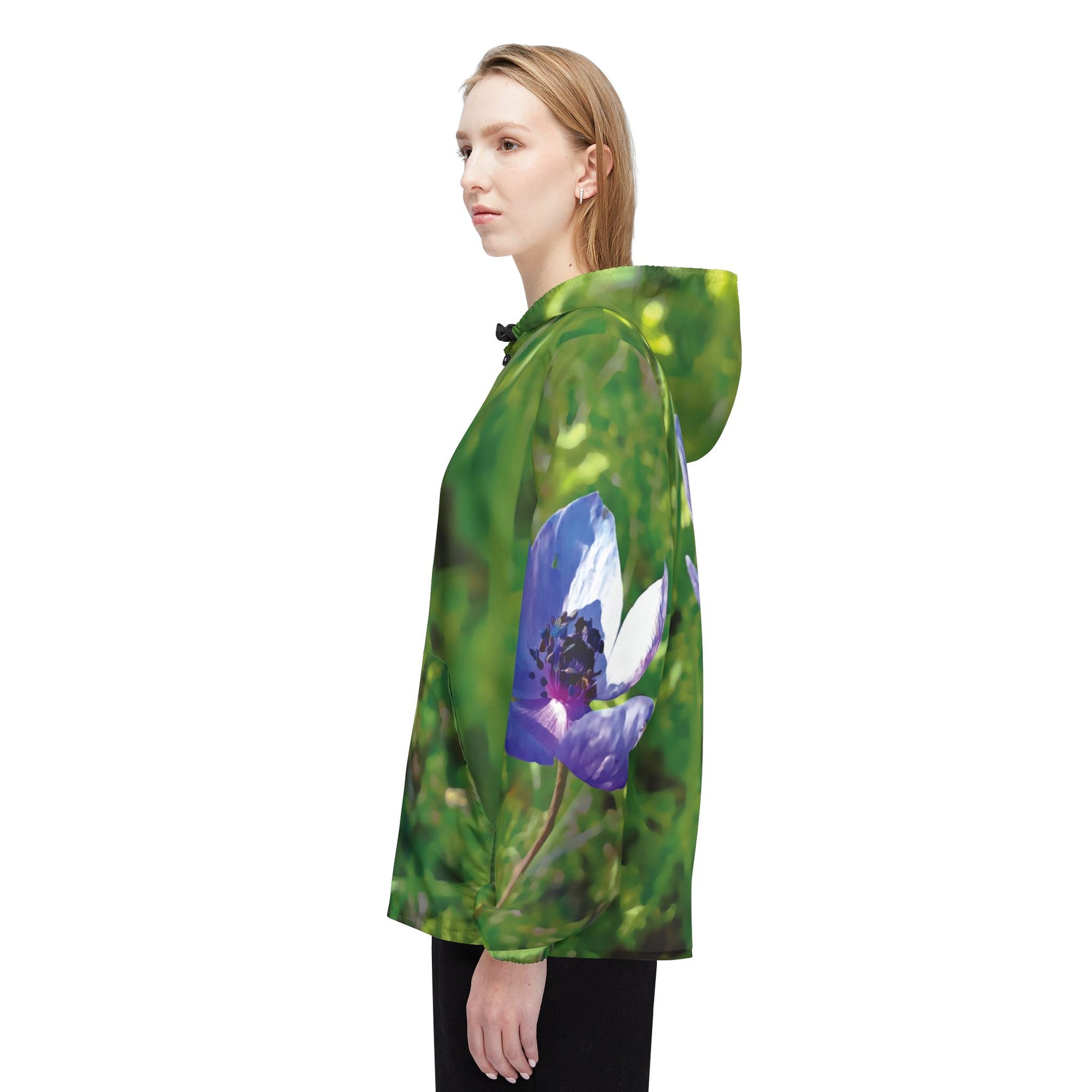 Windbreaker Jacket - Flower of Anemone