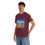 Unisex Heavy Cotton Tee - Rila Lakes (Variant 2)