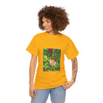 Unisex Heavy Cotton Tee - Flower of Rose