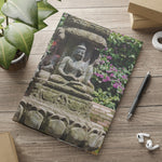 Hardcover Notebook with Puffy Covers - Nepal, Bodhisattvas Stone Sculptures