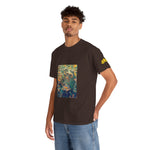 Unisex Heavy Cotton Tee - Poly Art - Flower of Daisies (Variant 2)