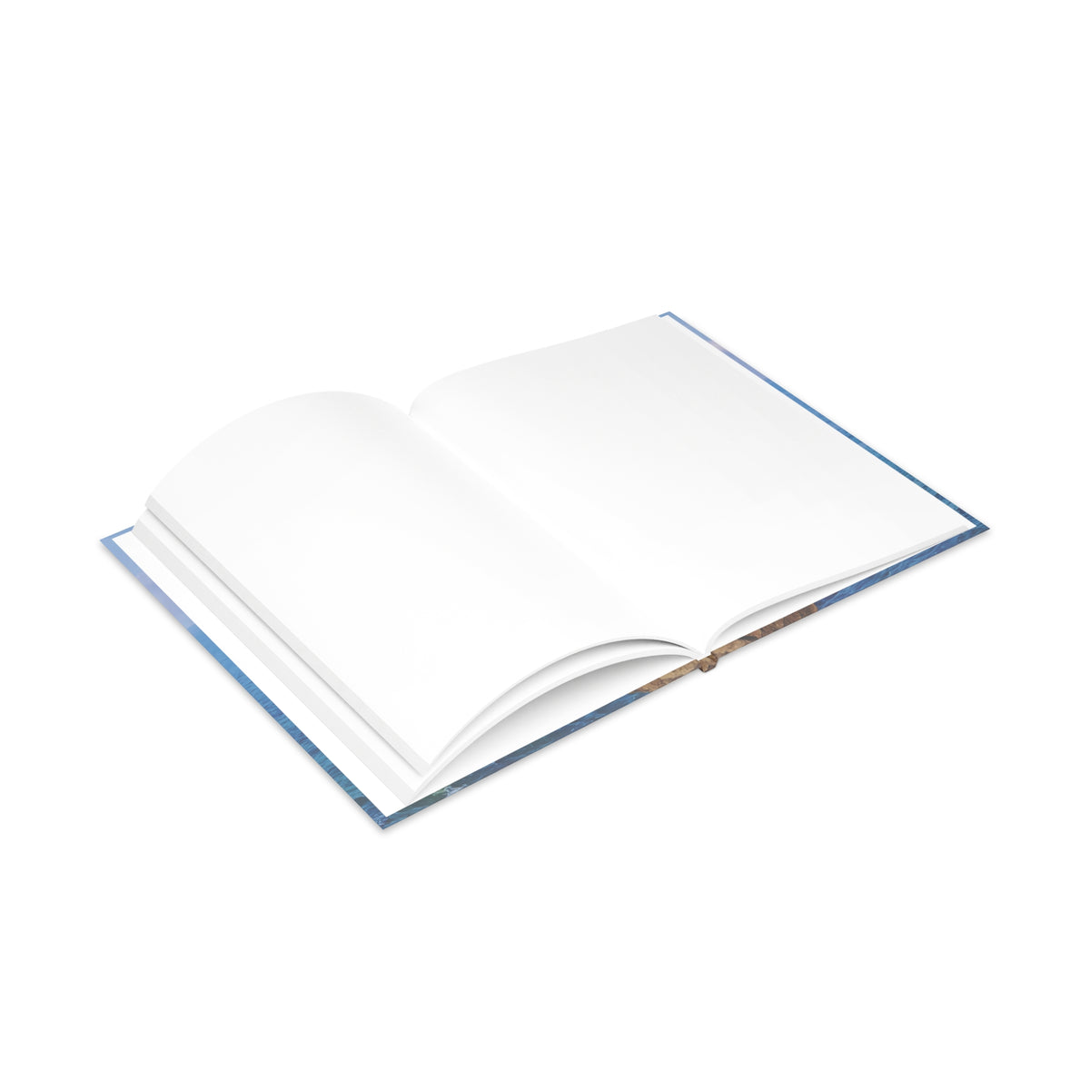 Hardcover Notebook with Puffy Covers - Sea Landscape (Variant 01)
