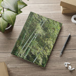 Hardcover Notebook with Puffy Covers - Bamboo Plants (Variant 1)