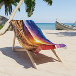 Beach Towel – Poly Art - Tuscan Landscape