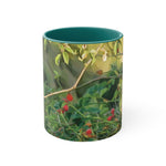 Mug 11oz - Poly Art - Rosehip plant (Variant 2)