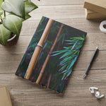 Hardcover Notebook with Puffy Covers - Bamboo Plants (Variant 2)