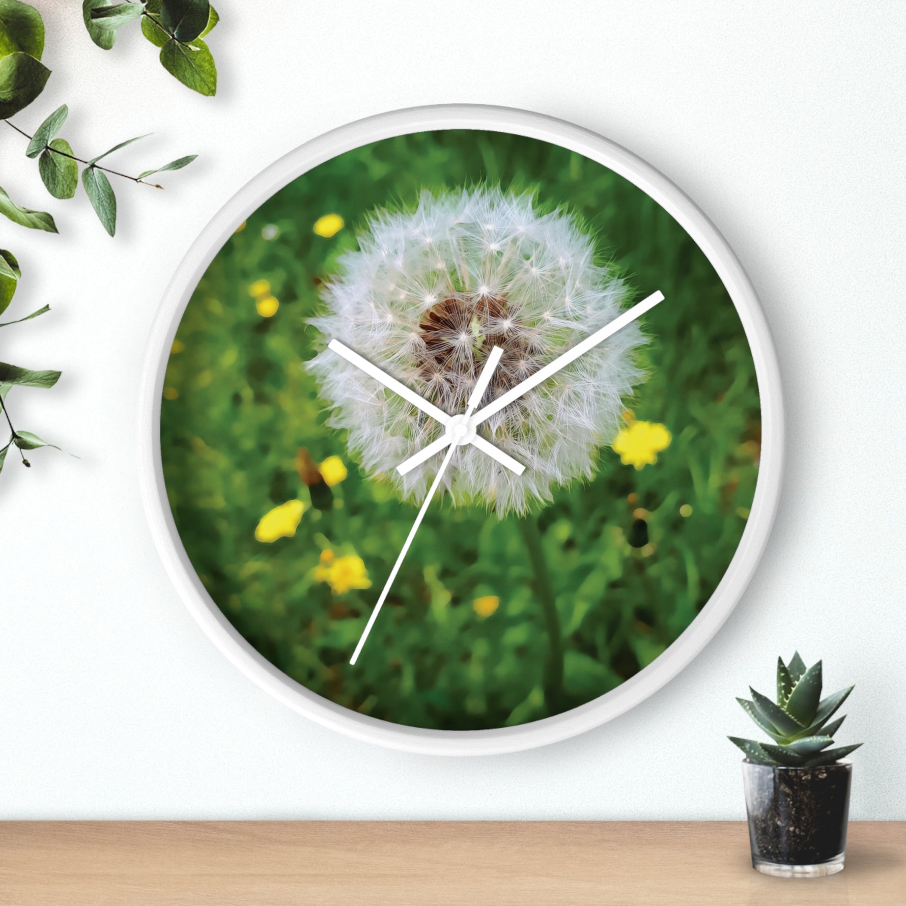 Wall Clock - Flower of Dandelion