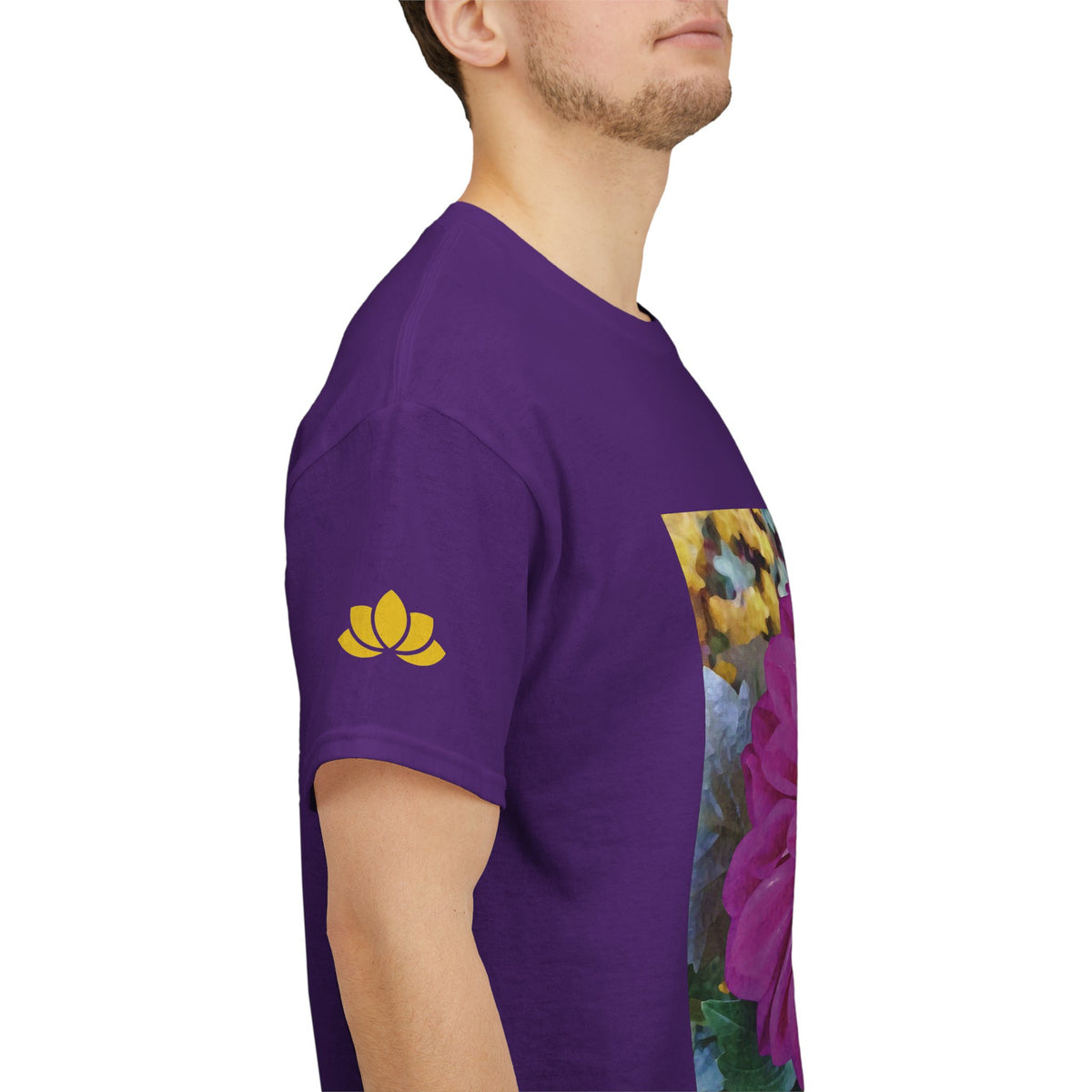 Unisex Heavy Cotton Tee - Flower of Dahlia