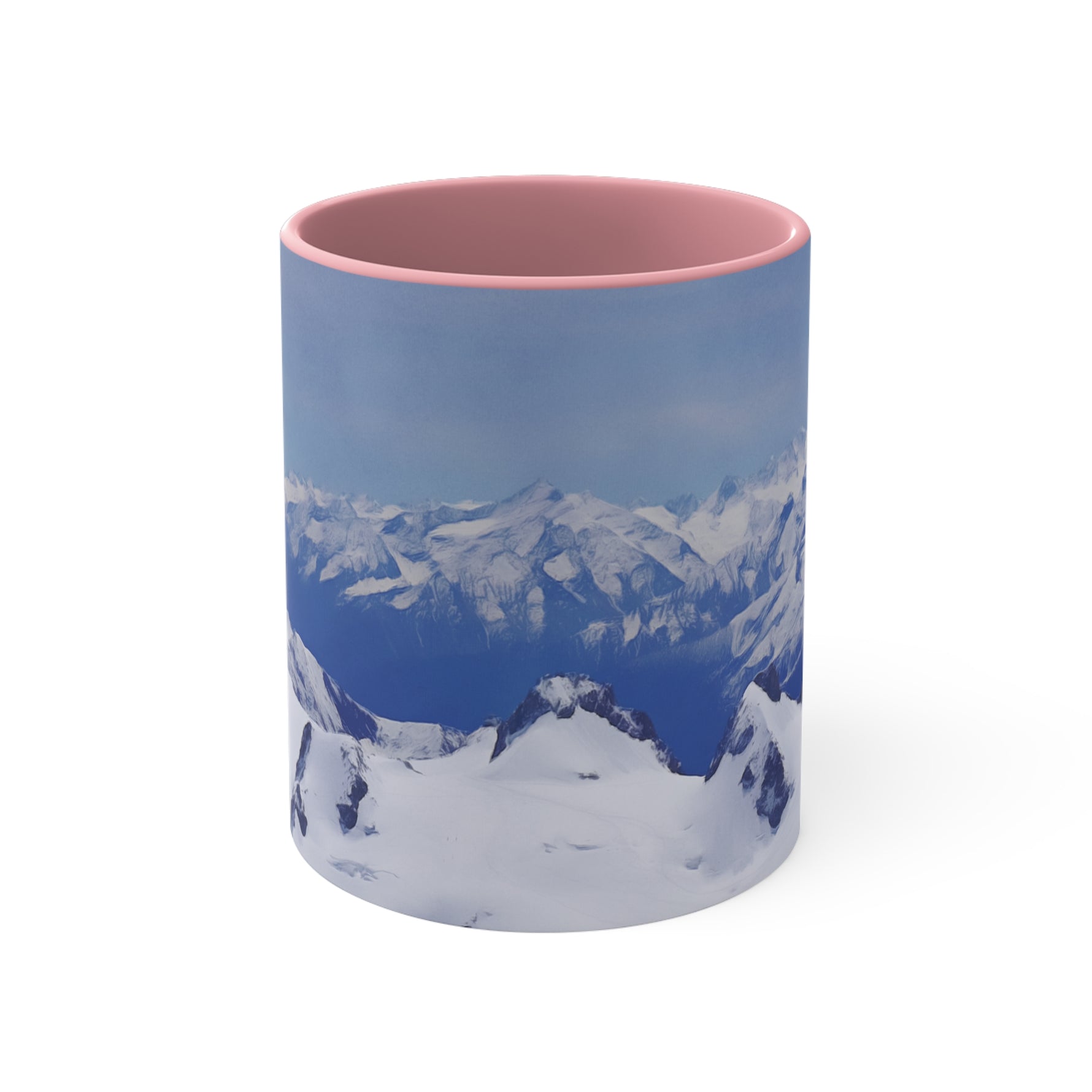 Mug 11oz - View from Mont Blanc, France (Variant 1)