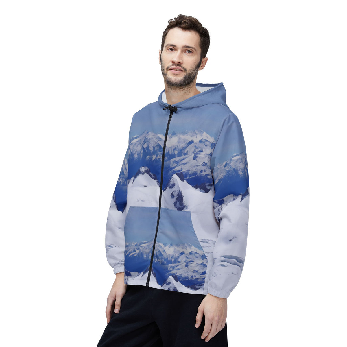 Windbreaker Jacket - View from Mont Blanc