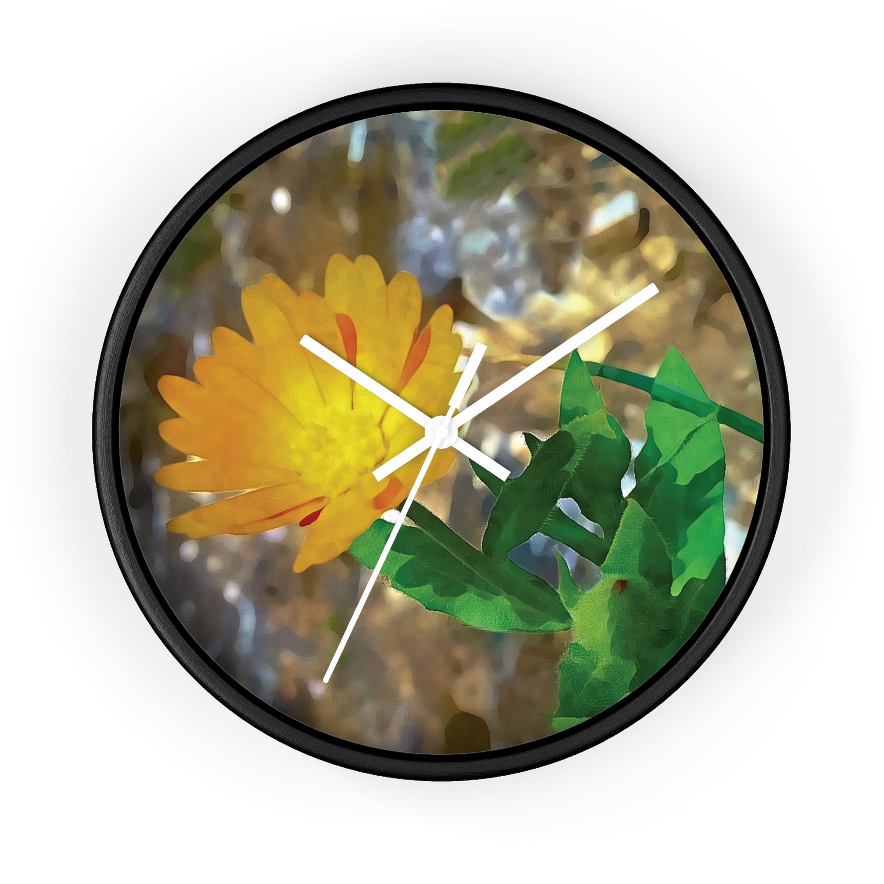 Wall Clock - Flower of Calendula