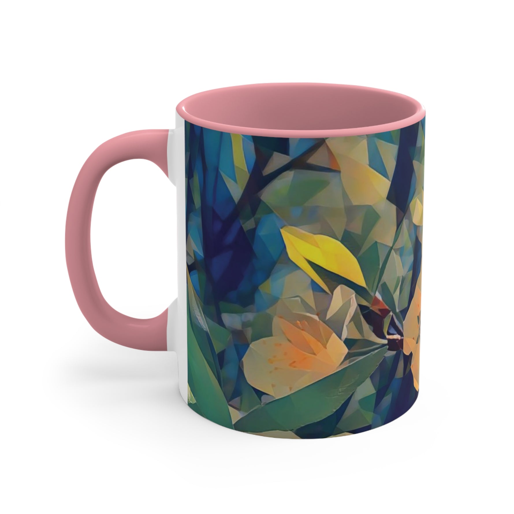 Mug 11oz - Poly Art - Apple's Tree Flower (Variant 2)