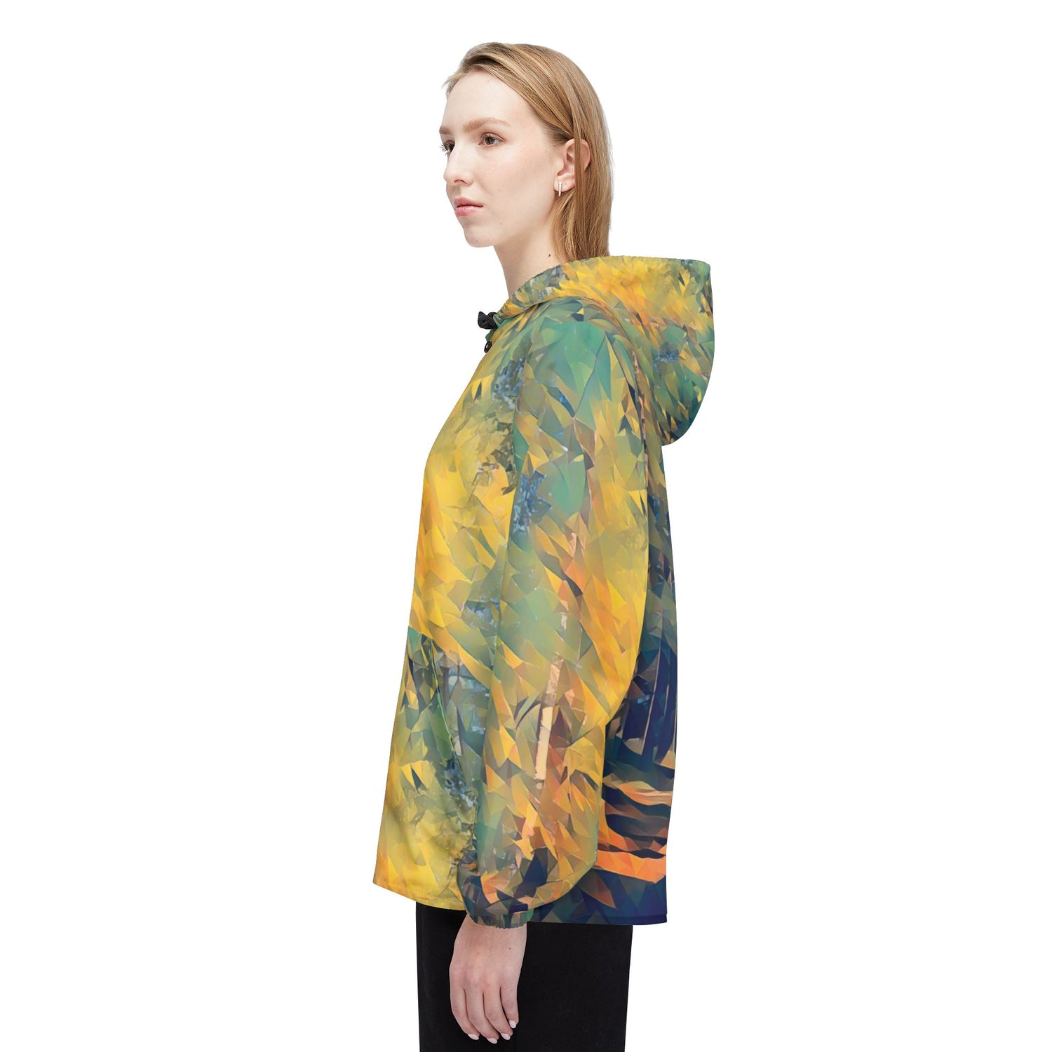 Windbreaker Jacket - Poly Art - Forest (Variant 3)