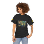 Unisex Heavy Cotton Tee - Poly Art - Forest (Variant 4)