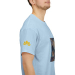 Unisex Heavy Cotton Tee - Poly Art - Wooden Trunks (Variant 3)