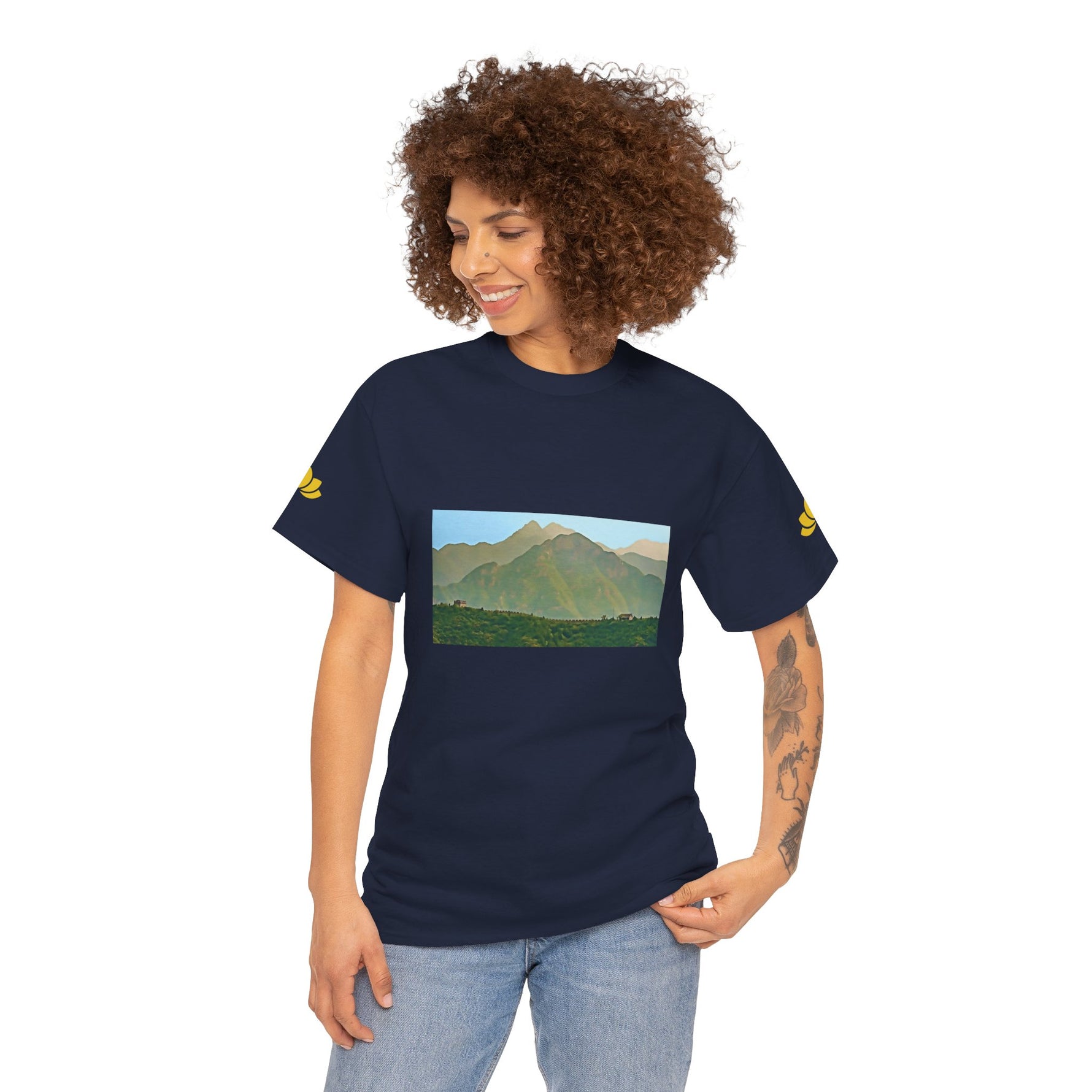 Unisex Heavy Cotton Tee - China's Great Wall
