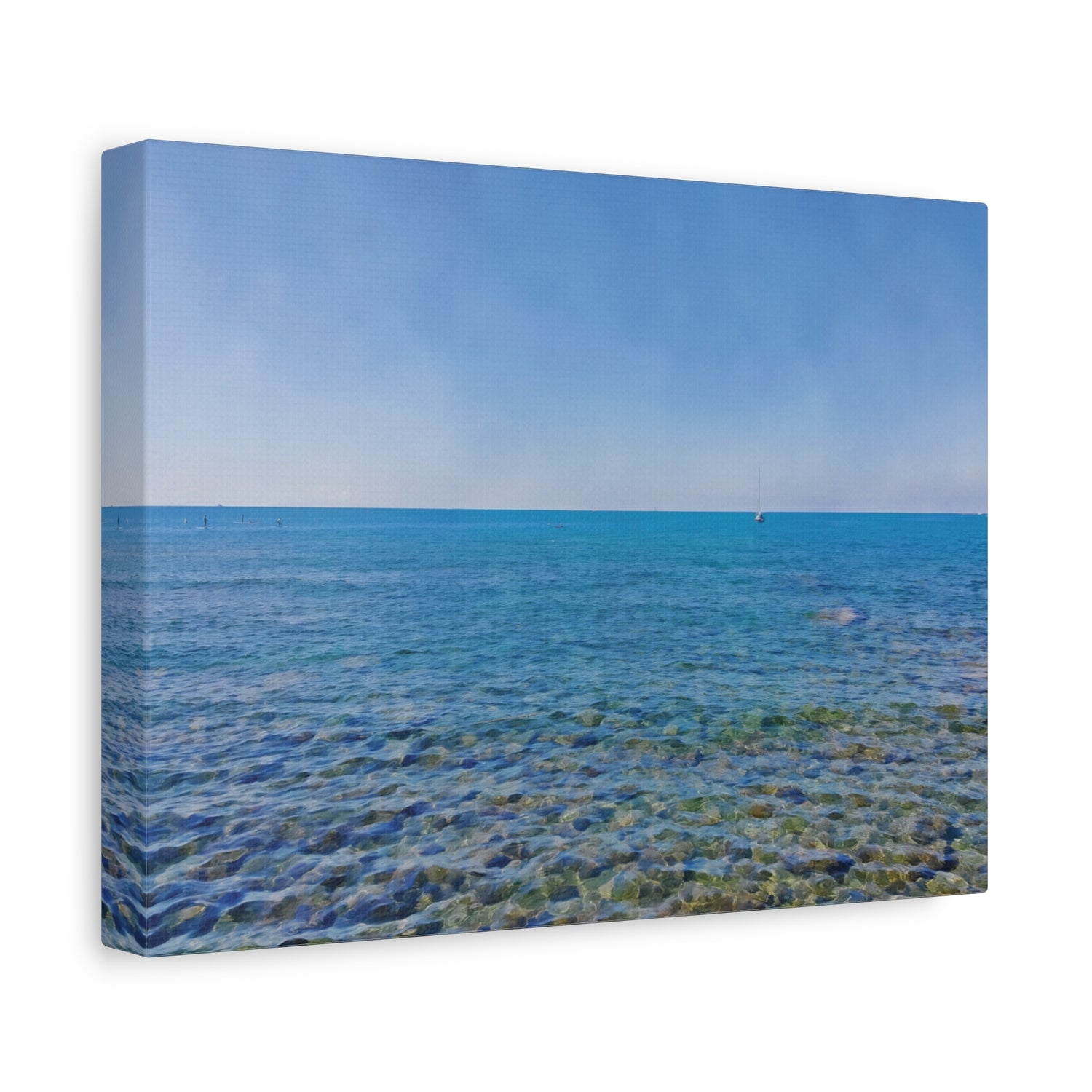 Stretched Matte Canvas - Sea (Variant 03)
