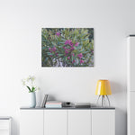 Stretched Matte Canvas - Flower of Oleander