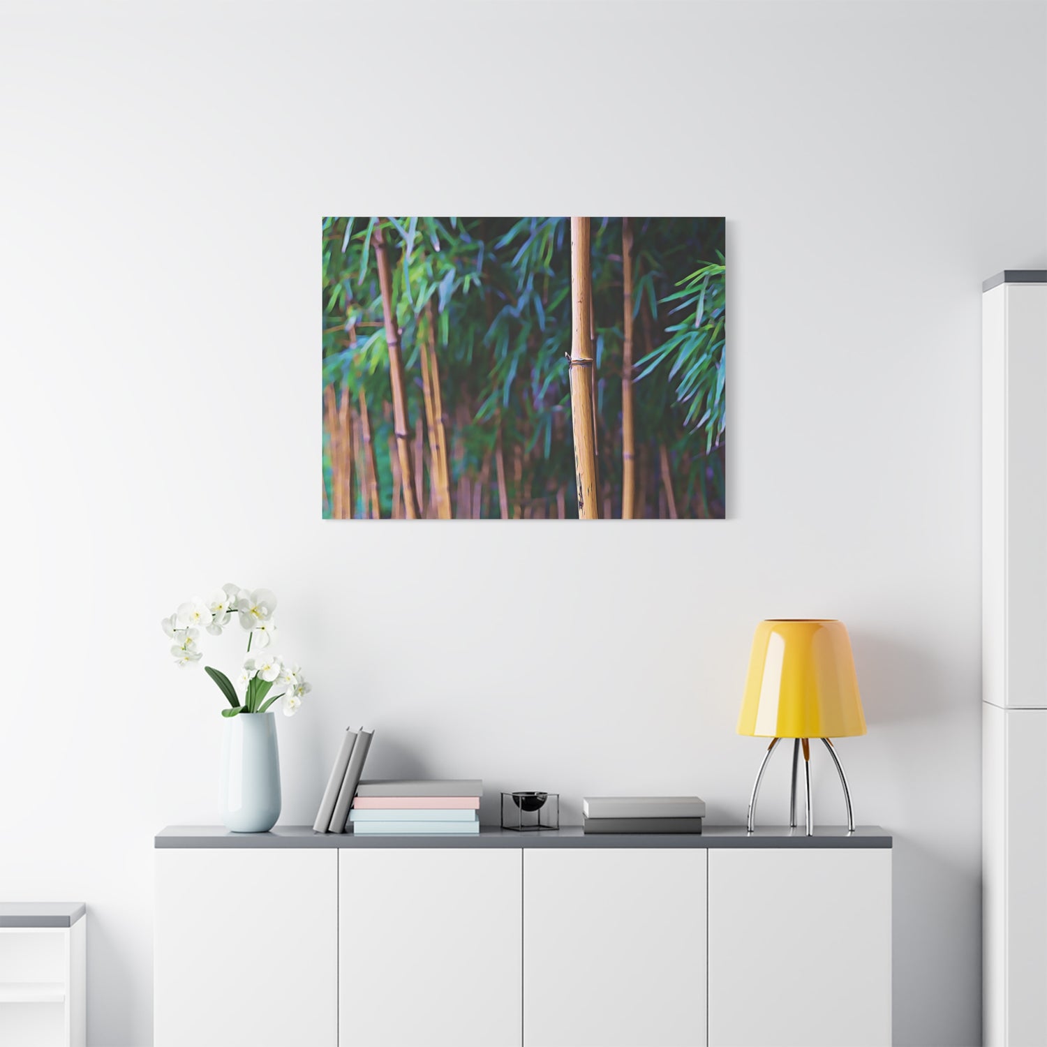 Stretched Matte Canvas - Bamboo (Variant 2)