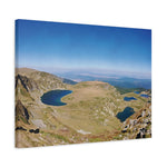 Stretched Matte Canvas - Rila Lakes (Variant 3)