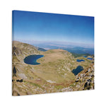 Stretched Matte Canvas - Rila Lakes (Variant 3)