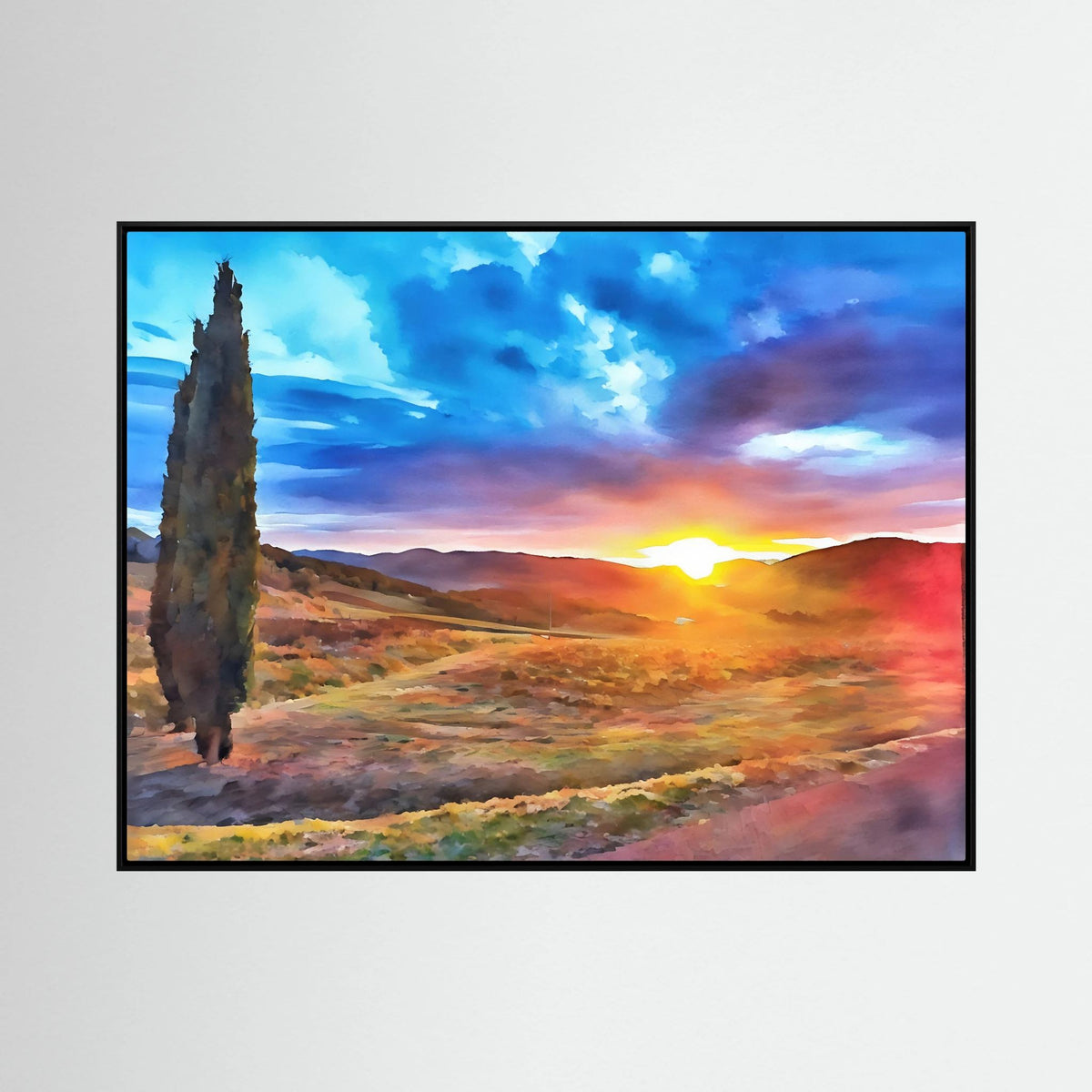 Tuscany, Golden Sunset