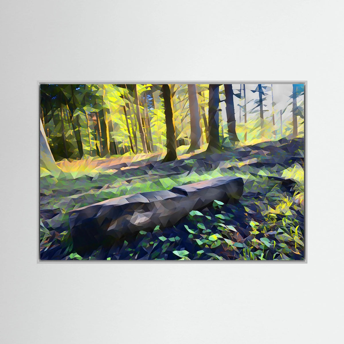 Forest, Echoes of Nature | Poly Art