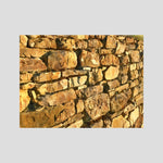 Stone Wall at Sunset