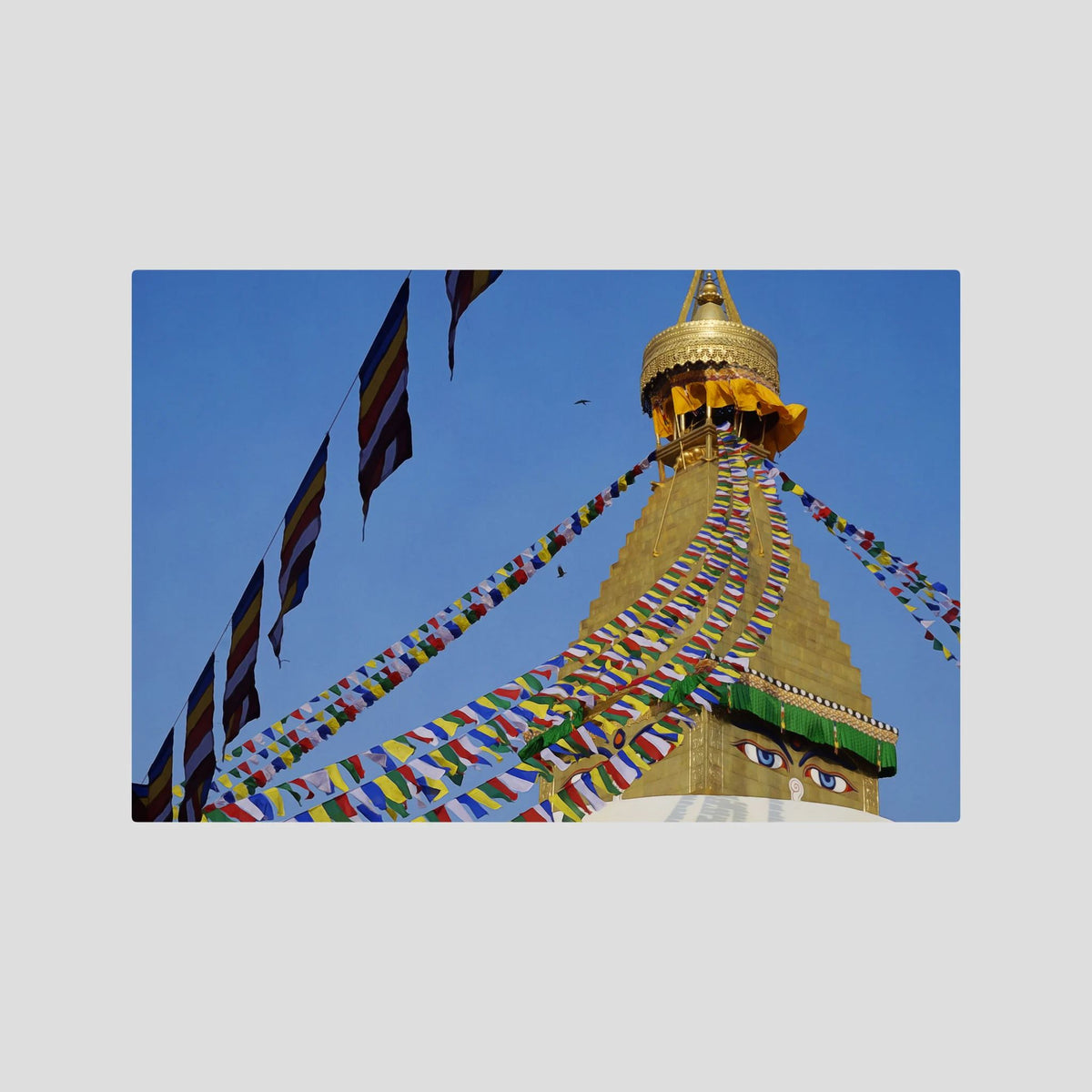 Nepal, Buddha Stupa, Lungta