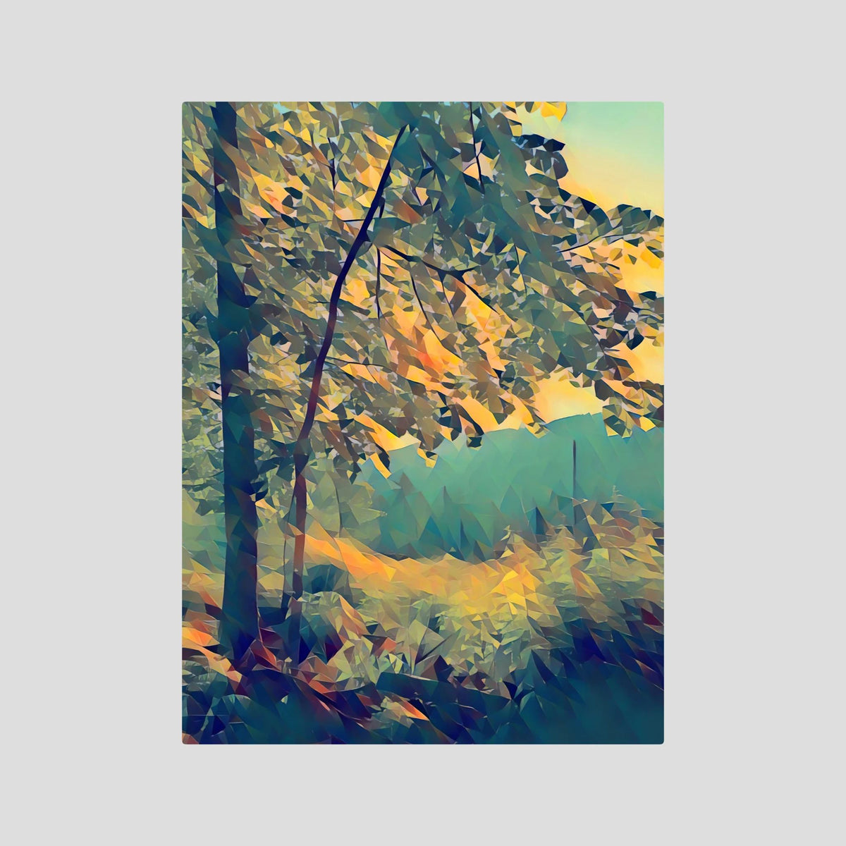 Forest, Whispering Tree | Poly Art