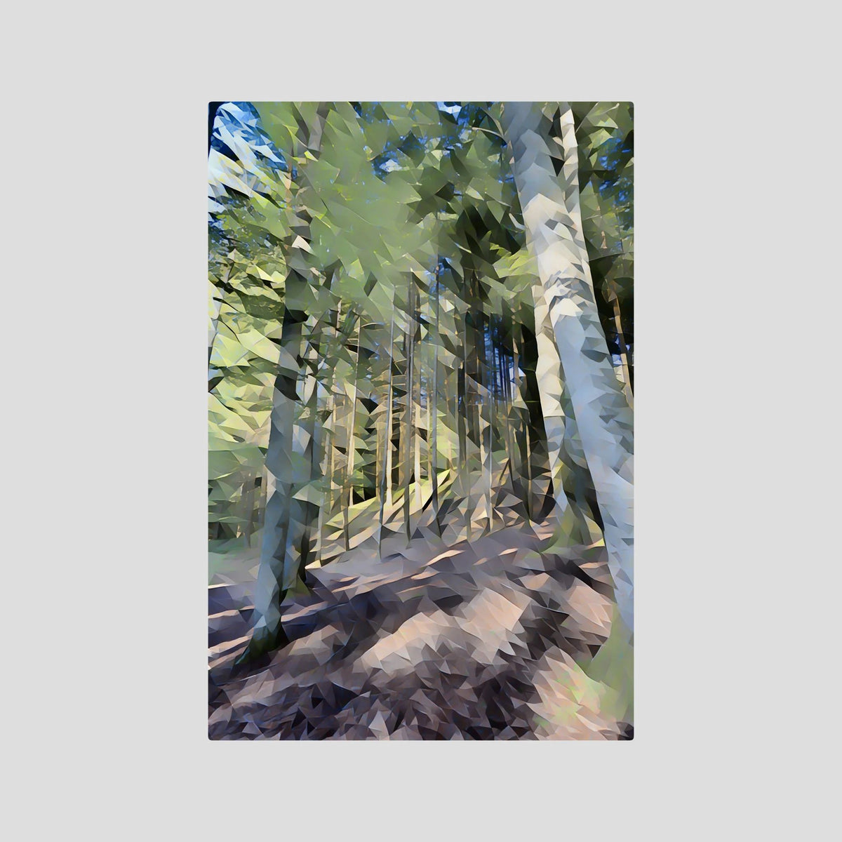 Forest, Among the Trees | Poly Art