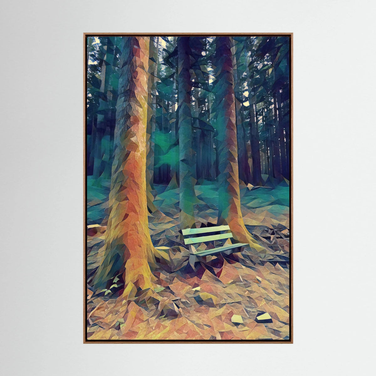 Forest, Spirits of the Trees | Poly Art