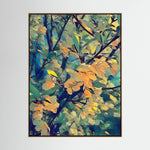 Apple Blossoms, Sunset Light | Poly Art
