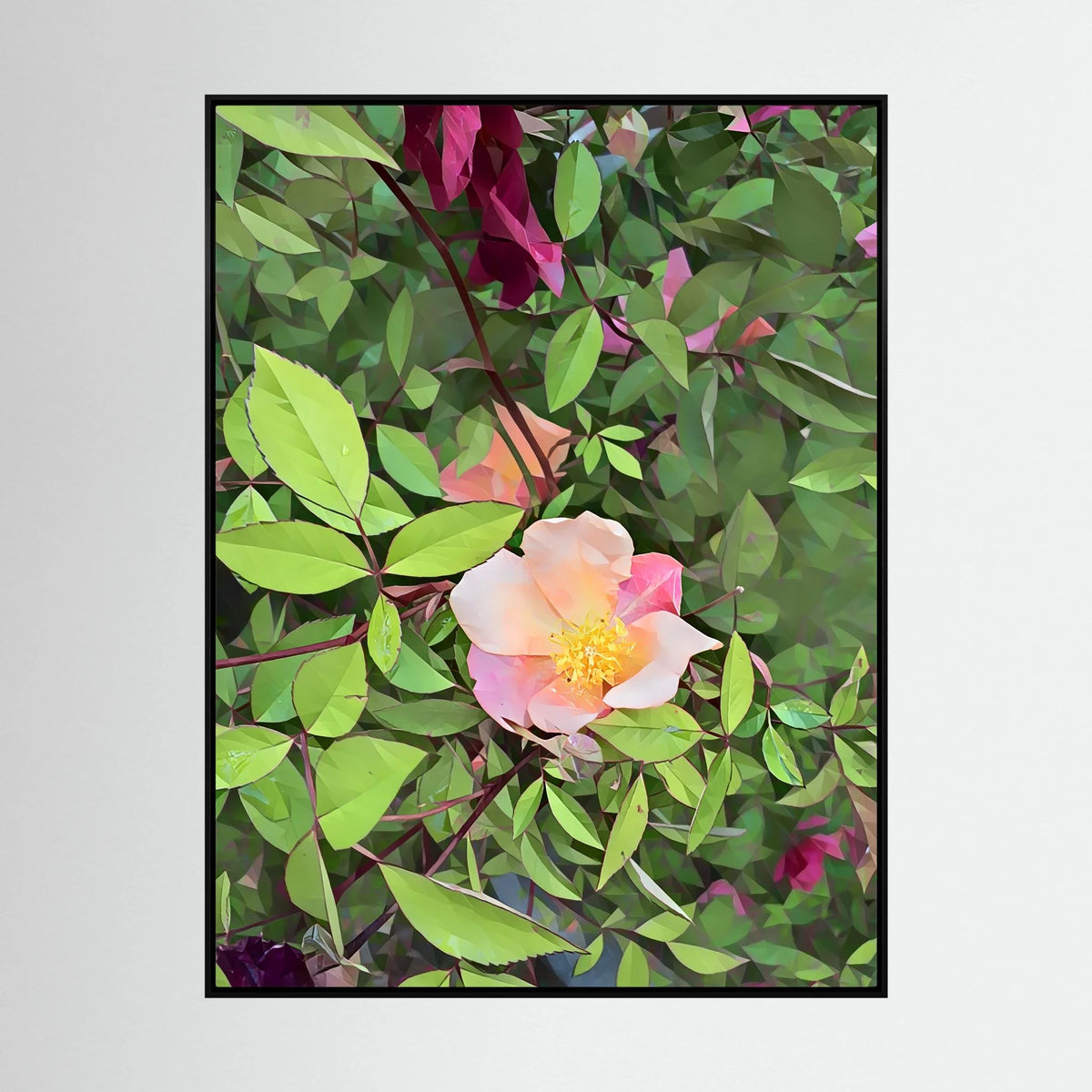 Rose, Day Light | Poly Art