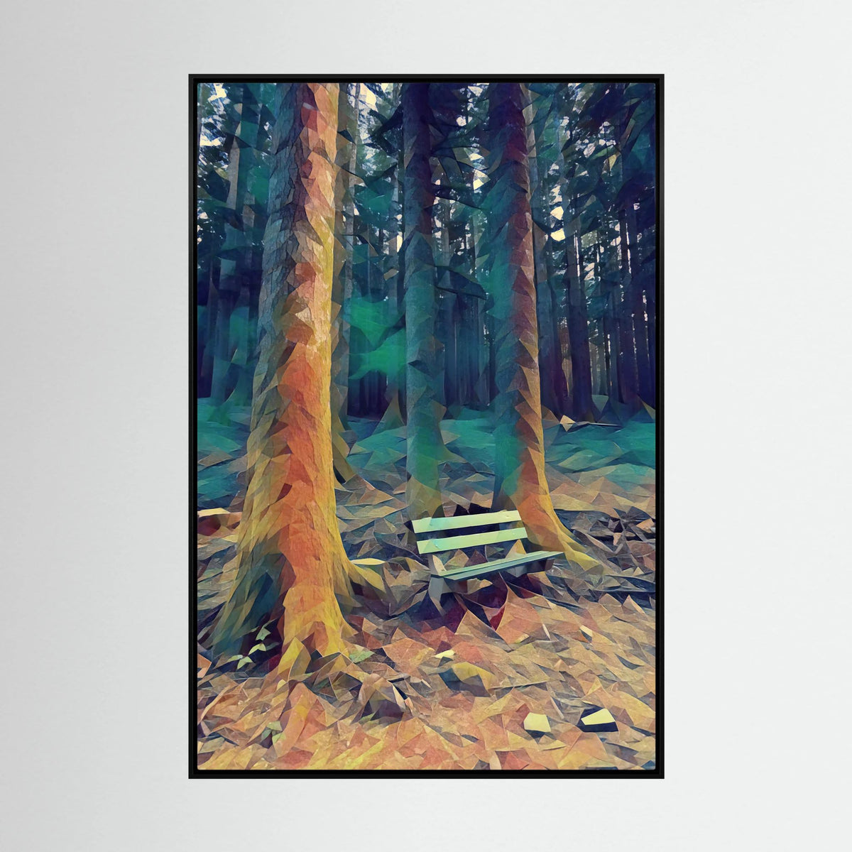 Forest, Spirits of the Trees | Poly Art