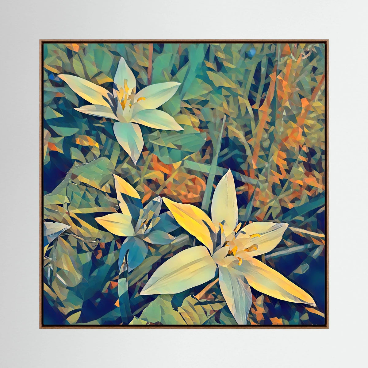 Ornithogalum, Sunset Light | Poly Art
