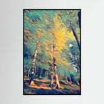 Forest, Mystical Light | Poly Art