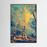 Forest, Mystical Light | Poly Art