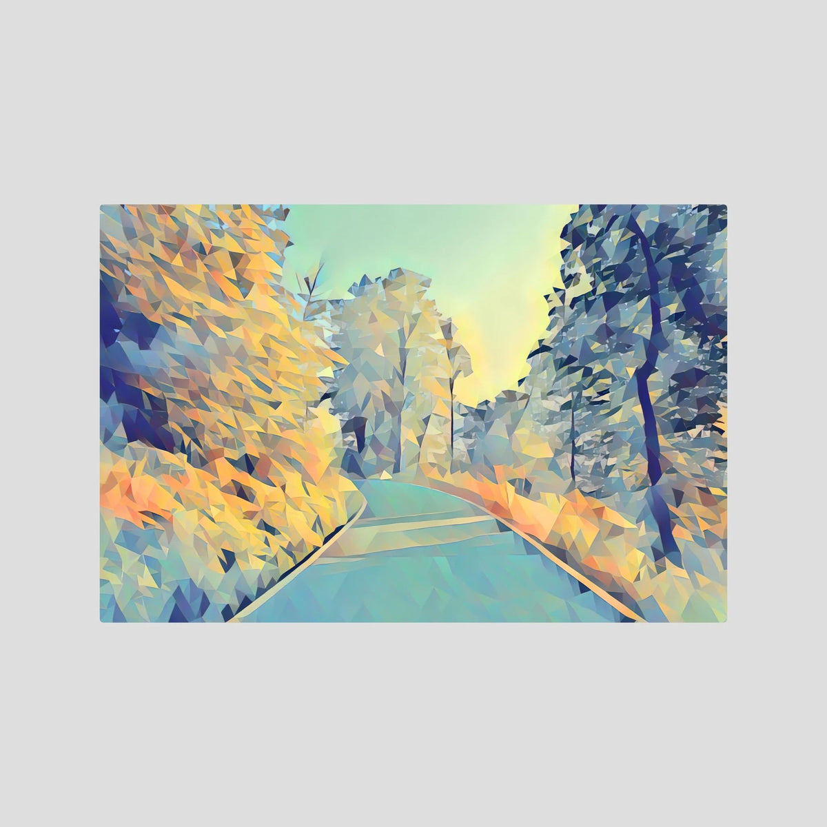 Forest Road, Spring | Poly Art