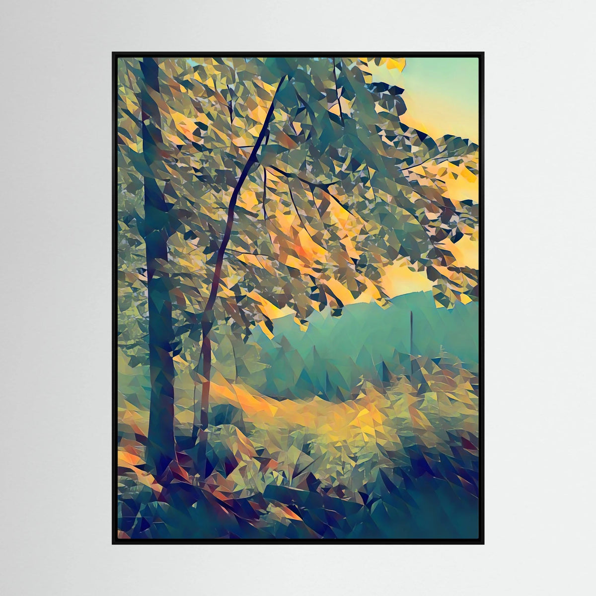 Forest, Whispering Tree | Poly Art