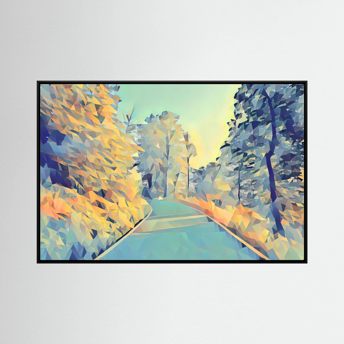 Forest Road, Spring | Poly Art