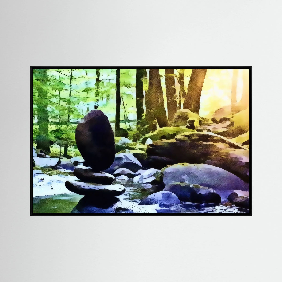 Stone Balance, Golden Forest