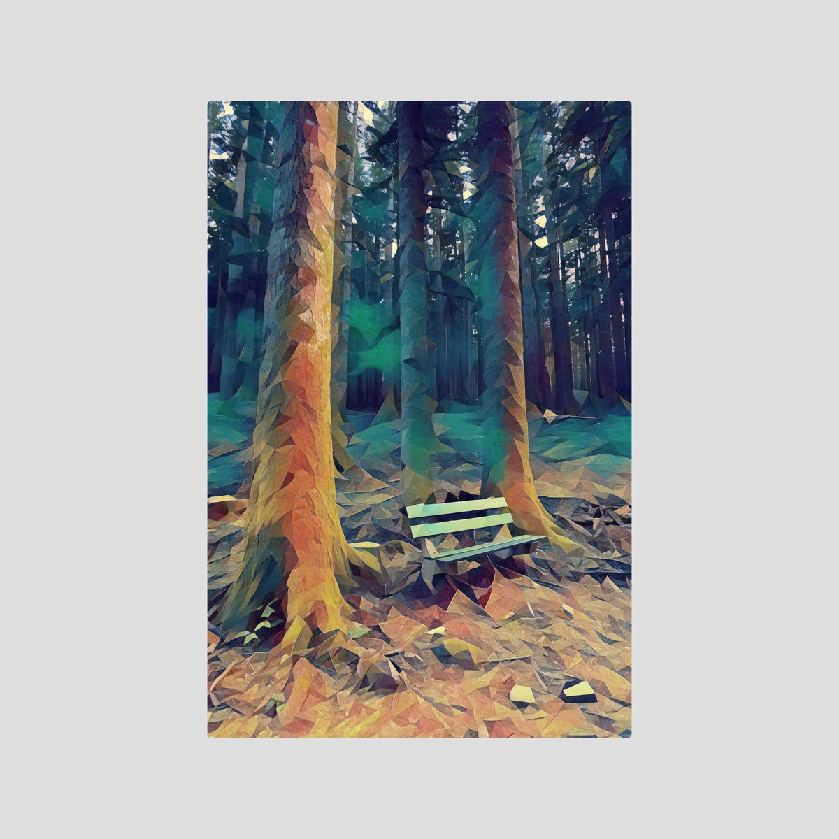 Forest, Spirits of the Trees | Poly Art