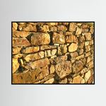 Stone Wall at Sunset