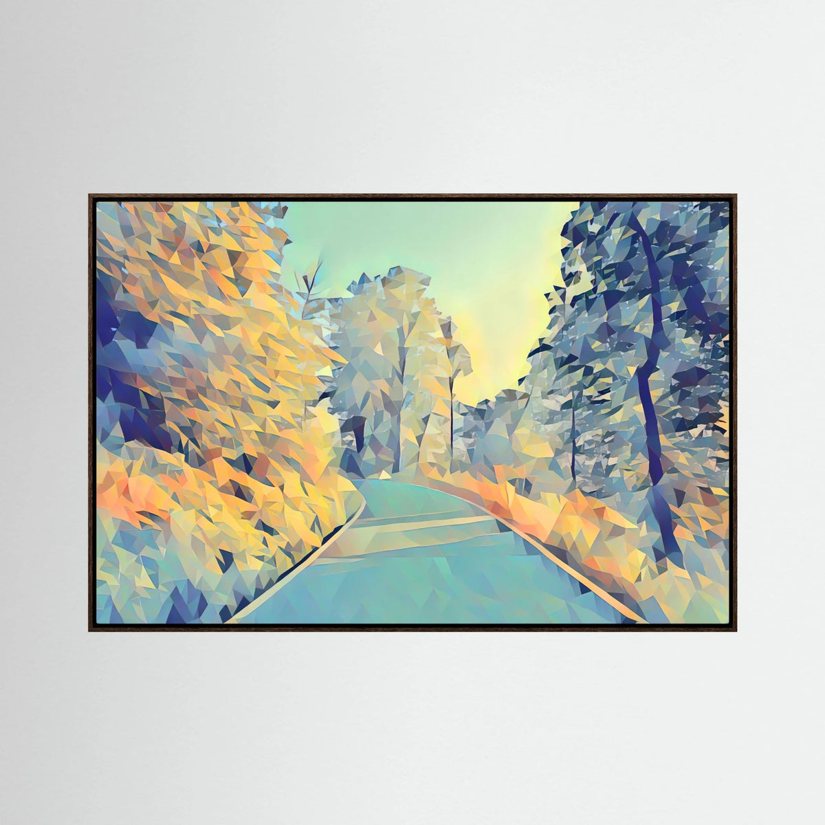 Forest Road, Spring | Poly Art